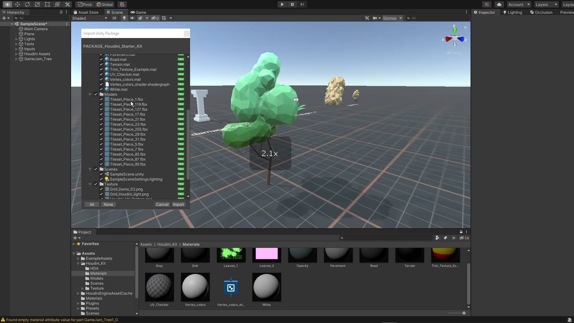 unity - model